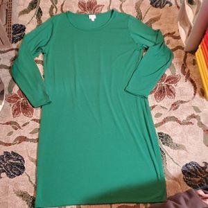 Gorgeous Kelly Green Debbie dress by Lularoe size‎ 3XL